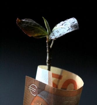 pricing strategy, brown and white paper bag