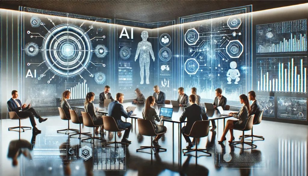 AI Strategy Consulting 1 AI Strategy Consulting - a group of people sitting around a table